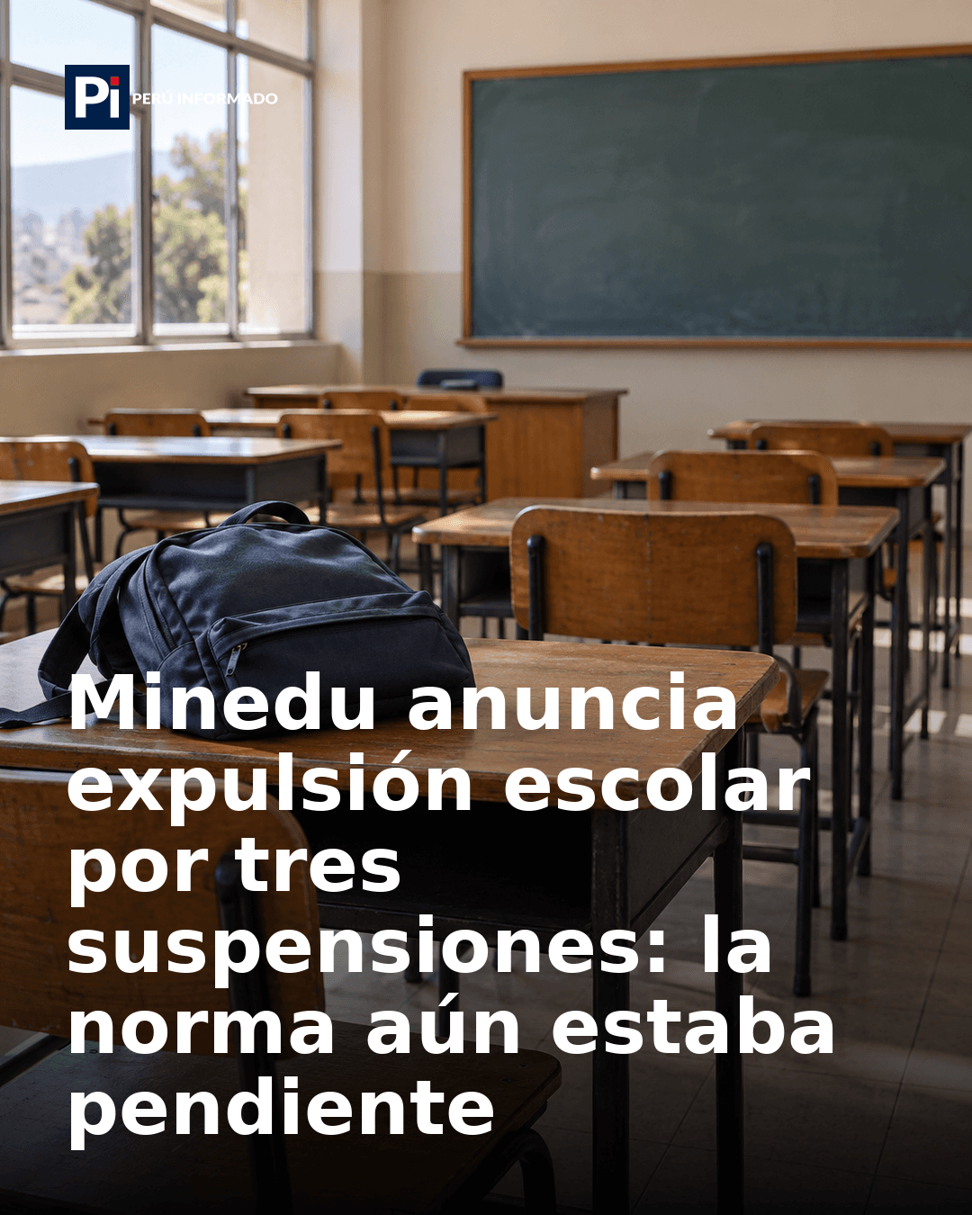 Minedu anuncia expulsión escolar por tres suspensiones: la norma aún estaba pendiente